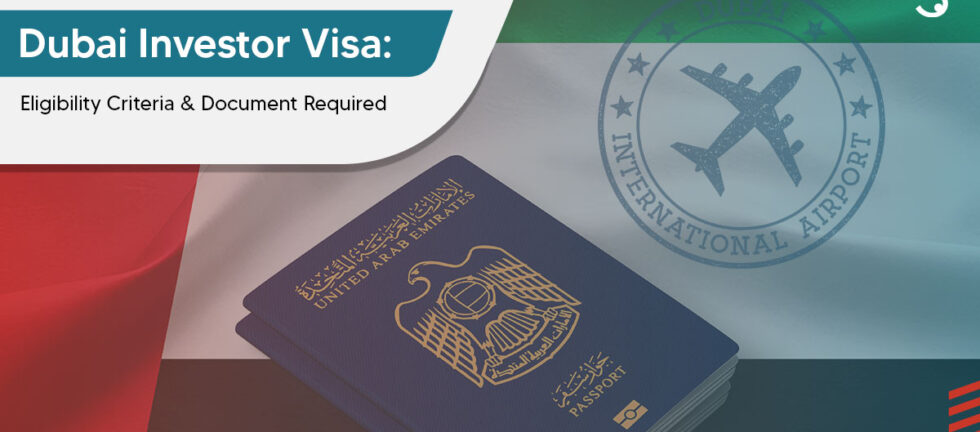 Dubai investor visa