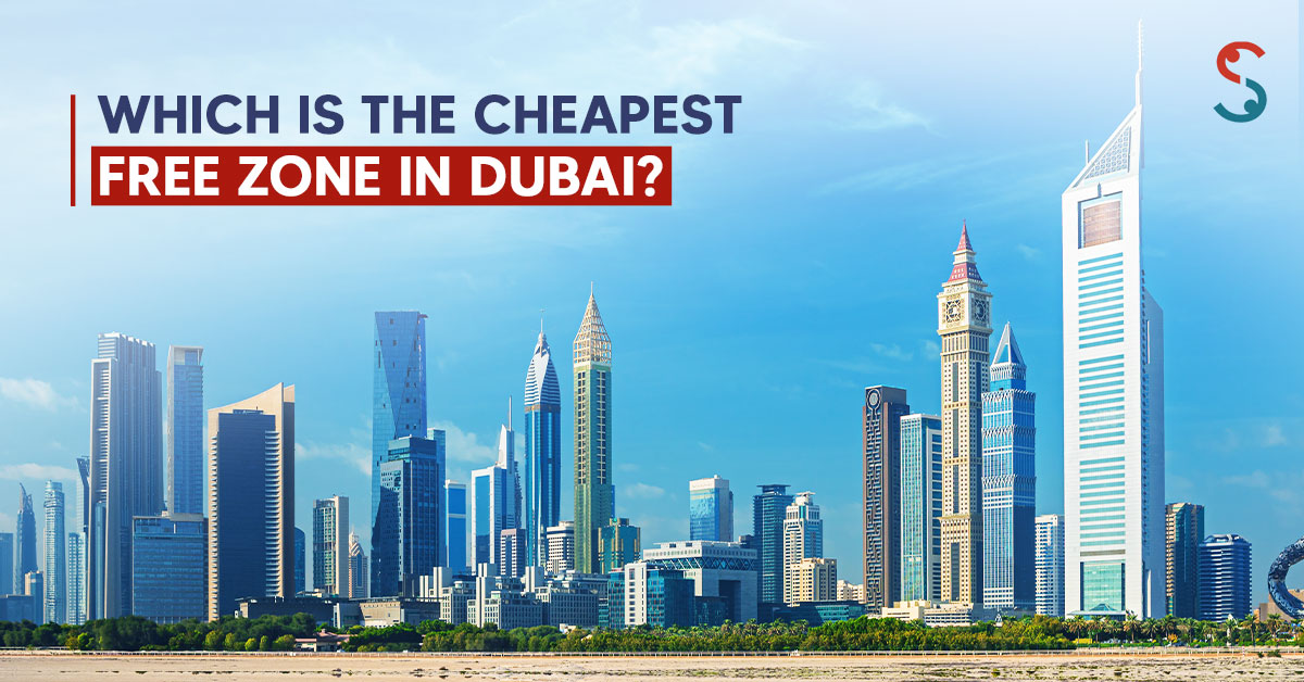cheapest free zone in Dubai