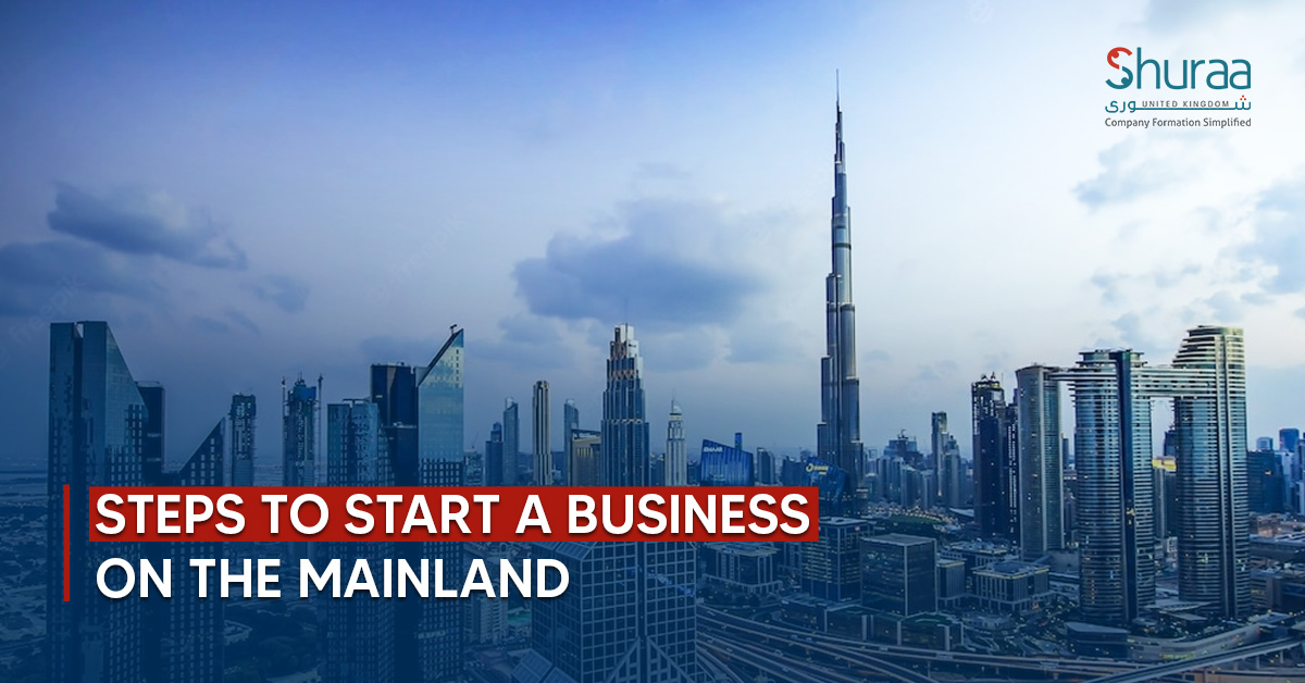 business on the mainland